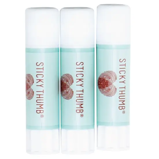 Sticky Thumb Glue Stick 3/Pkg-Permanent {2}
