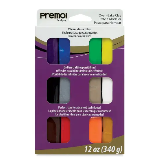Sculpey Premo - Classics, Set of 12, 1 oz {1}