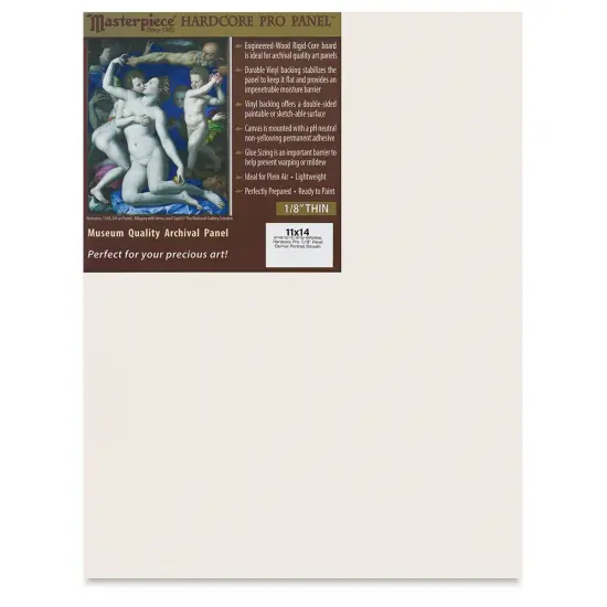 Masterpiece Carmel Hardcore Pro Canvas Panel - 11" x 14" {1}