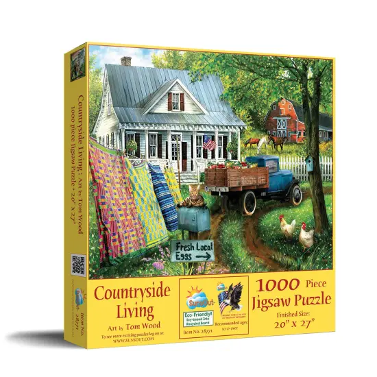 Sunsout Countryside Living 1000 pc Jigsaw Puzzle 28771 {3}