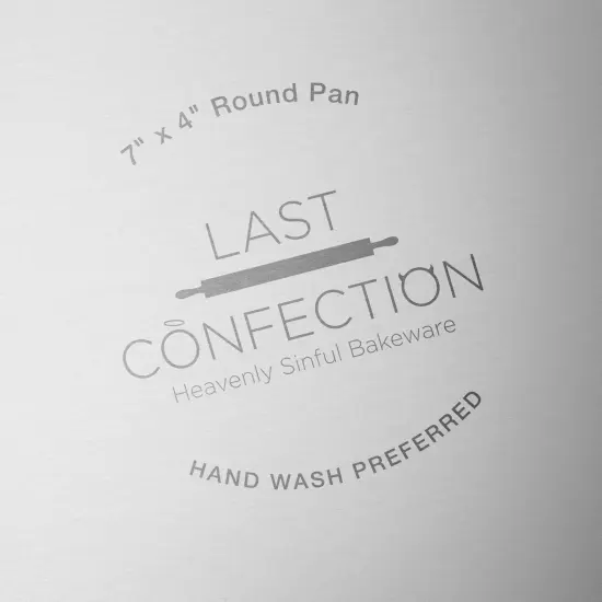 Last Confection Aluminum Round Cake Pans - Professional Bakeware {5}