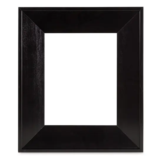 Blick Aliso Wood Frame - 8" x 10" x 1/4", Black {1}