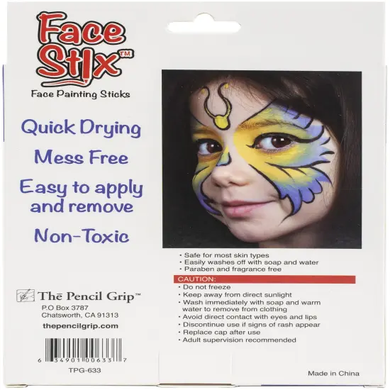 Kwik Stix Face Painting Sticks 6/Pkg-Assorted Colors {2}
