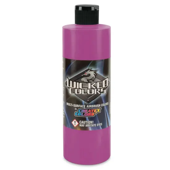 Createx Wicked Colors Airbrush Color - 32 oz, Fluorescent Purple {1}