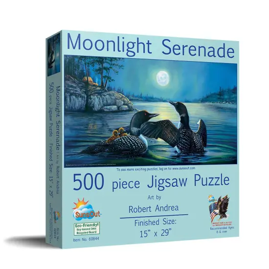 Sunsout Moonlight Serenade 500 pc Jigsaw Puzzle 60844 {3}