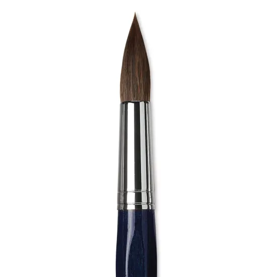 Da Vinci Cosmotop Sable Mix B Brush - Round, Short Handle, Size 26 {1}
