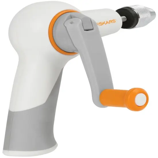 Fiskars Built to DIY Precision Hand Drill-With 4 Bits {6}