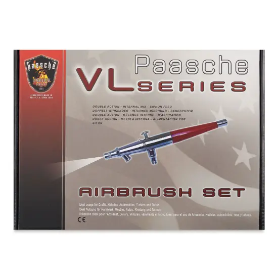 Paasche Model VL Double Action Airbrush - Complete Set {1}