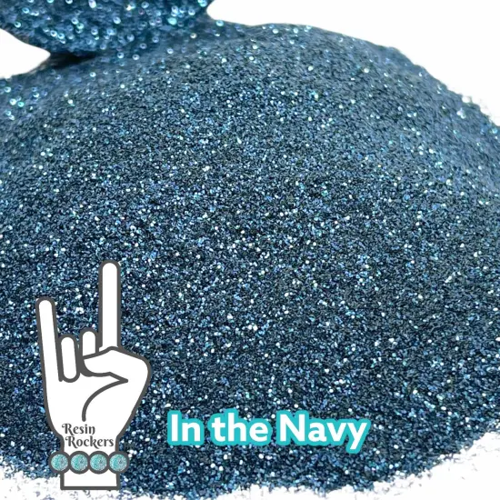 In the Navy Pixie for Poxy Micro Fine Glitter {1}