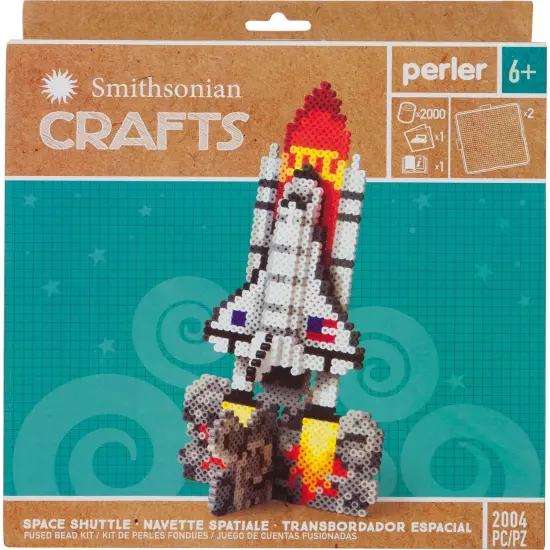 Perler Fused Bead Activity Kit-Space Shuttle {1}