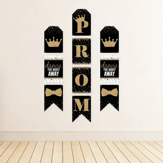 Big Dot of Happiness Prom - Hanging Vertical Paper Door Banners - Prom Night Party Wall Decoration Kit - Indoor Door Decor {4}