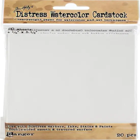 Multipack of 24 - Tim Holtz Distress Watercolor Cardstock 20/Pkg-4.25"X5.5" {2}