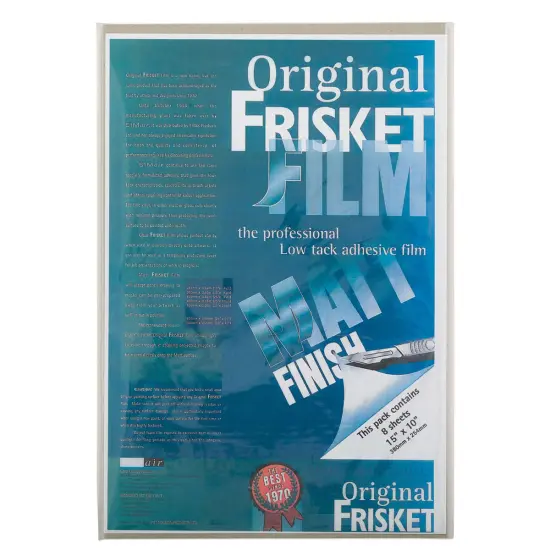 Original Frisket Film Pack - 8 Sheets, 15" x 10", Gloss {2}