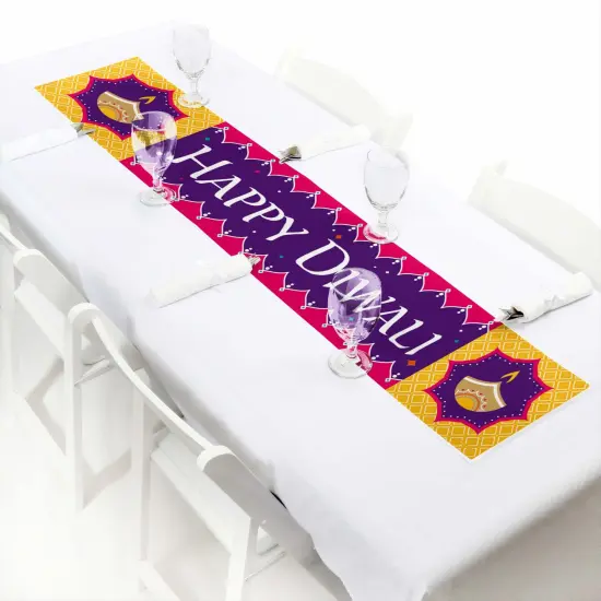 Big Dot of Happiness Happy Diwali - Festival of Lights Party Decorations Party Banner {7}