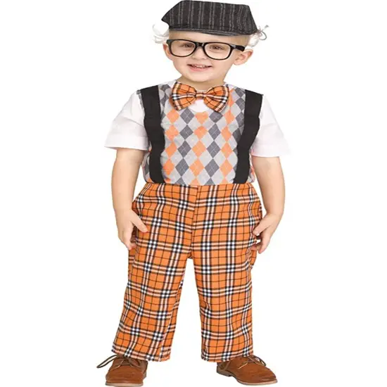 Infant's Toddler's Baby Old Man Grandpa Costume {1}