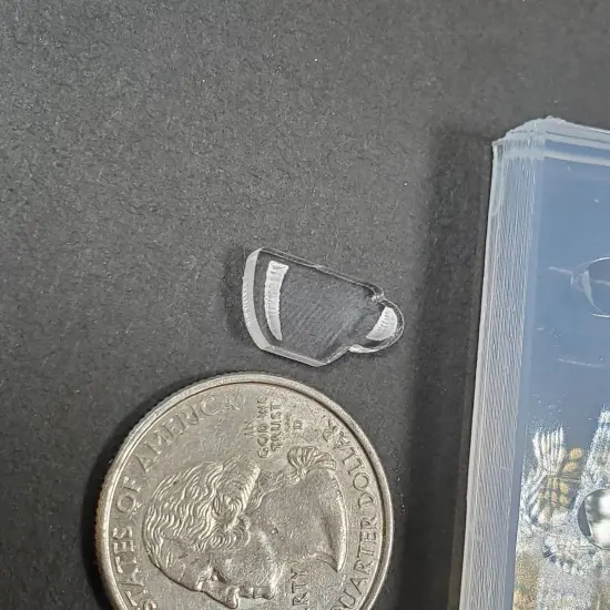 Coffee Mug Stud Earring Silicone Mold(A7) {4}