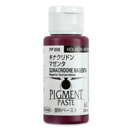 Holbein Tosai Pigment Paste - Quinacridone Magenta, 35 ml {1}