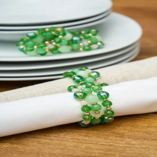 St. Patrick's Day Napkin Ring Holders Set of 4 {3}