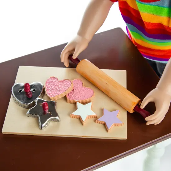 The Queen's Treasures 18 In Doll 8 Piece Baking Tools And Cookies Set {4}