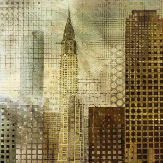 Chrysler Building Poster Print by Katrina Craven - Item # VARPDX14221 {1}