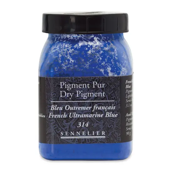 Sennelier Dry Pigment - French Ultramarine Blue, 90 g jar {1}
