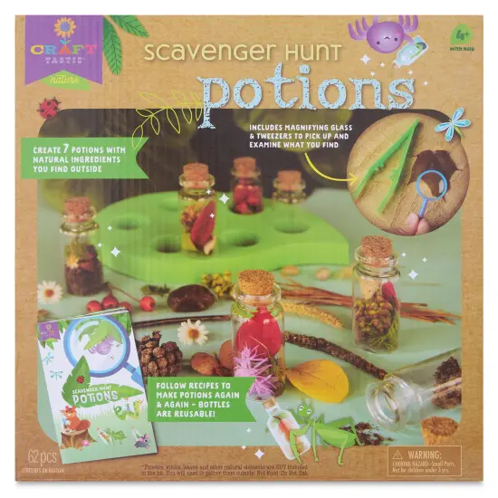 Craft-Tastic Nature Scavenger Hunt Potions Kit {1}