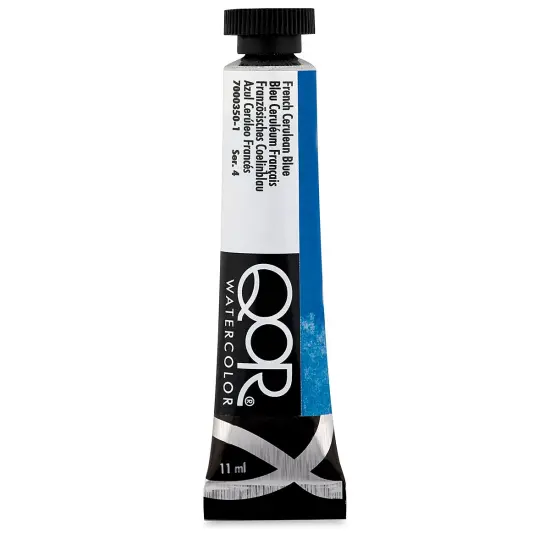 QoR Modern Watercolors - French Cerulean Blue, 11 ml tube {2}