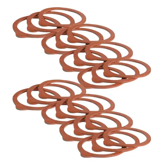 Standard Old-Style Canning Jar Rubbers - With Tab (24 pk) {1}