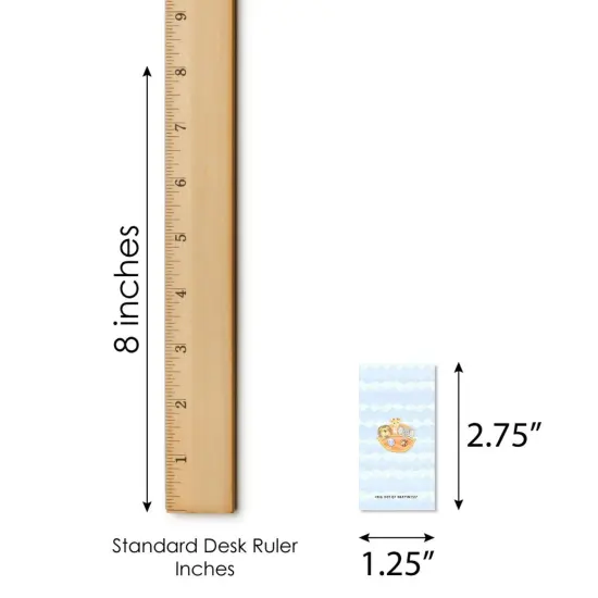 Big Dot of Happiness Noah's Ark - Mini Candy Bar Wrapper Stickers - Baby Shower Small Favors - 40 Count {6}