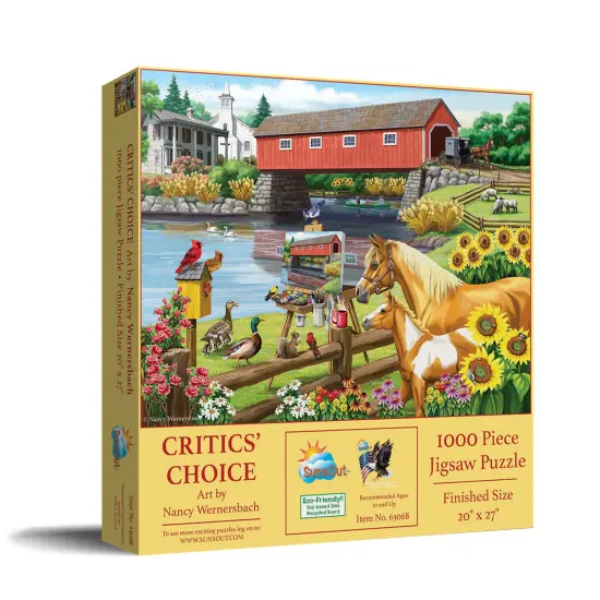 Sunsout Critics' Choice 1000 pc Jigsaw Puzzle 63068 {3}