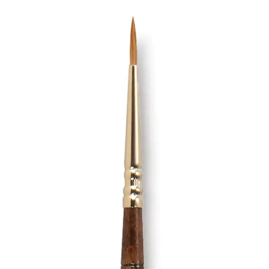Escoda Reserva Kolinsky-Tajmyr Sable Brush - Pointed Round, Short Handle, Size 1 {1}