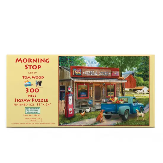 Sunsout Morning Stop 300 pc Jigsaw Puzzle 28820 {4}