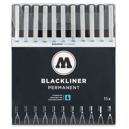 Molotow Blackliner - Set of 11 {2}