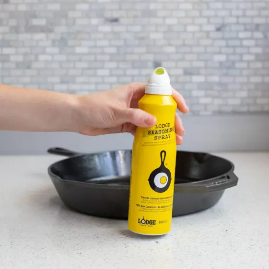 Lodge A Spray Pure Canola Oil Cast Iron Cookware Seasoning Cooking Spray 9 Oz {4}