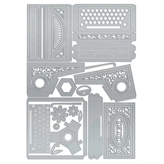 Tonic Studios Dimensions Dies-Terrific Typewriter {3}
