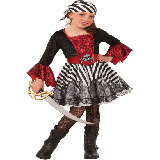 Miss Matey Pirate Girl's Costume {1}