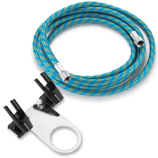 PointZero Airbrush Dual Action Airbrush Kit with 3 Airbrushes {6}