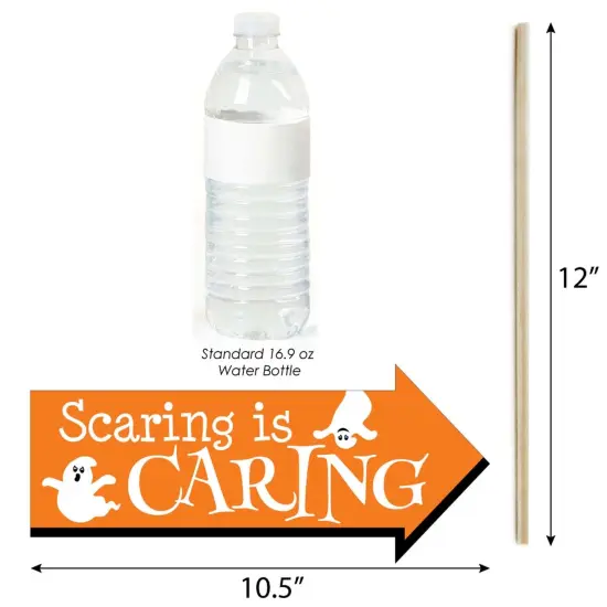 Big Dot of Happiness Funny Spooky Ghost - Halloween Party Photo Booth Props Kit - 10 Piece {6}