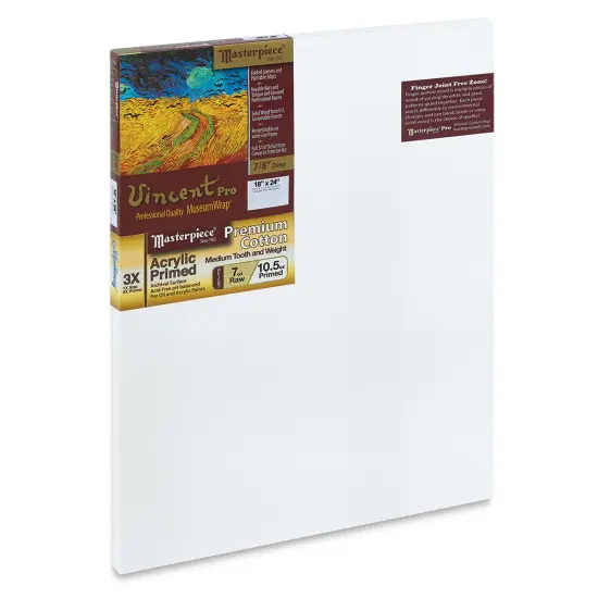 Masterpiece Vincent Pro Monterey 7/8" Profile Cotton Canvas - 18" x 24" {1}