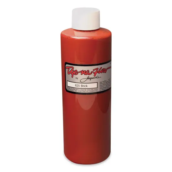Jacquard Dye-Na-Flow Fabric Color - Brick, 8 oz bottle {1}
