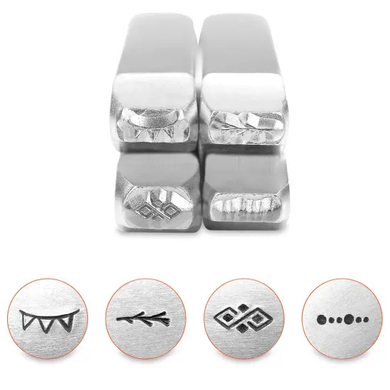 ImpressArt Design Stamp - Border Pack Series 2, Set of 4 {1}