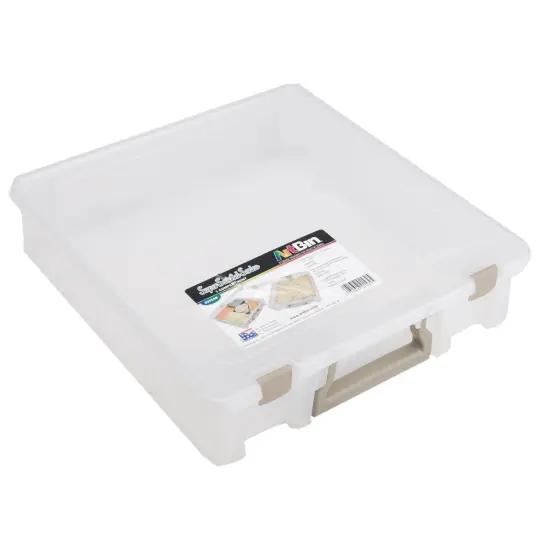 ArtBin Super Satchel Single Compartment-15.25"X14"X3.5" Translucent {1}