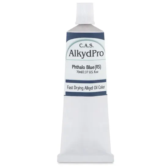 CAS AlkydPro Fast-Drying Alkyd Oil Color - Phthalo Blue Red Shade, 70 ml tube {1}