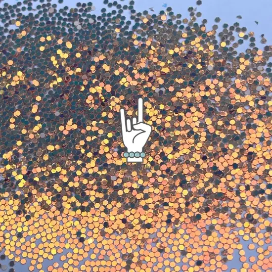 Can't Buy Me Love West Coast Premium Color Shift Weighted Pixie for Poxy 1/24 Medium Glitter {2}