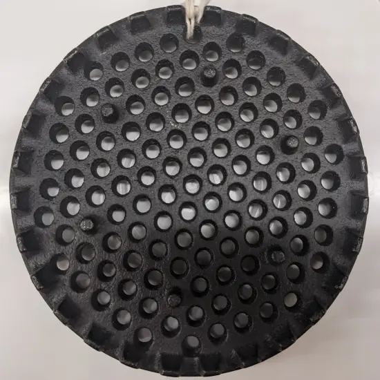 Chop Rite 25STPLT Strainer Disk Plate #25 for 4 Quart Stuffer 6.25 inch {1}