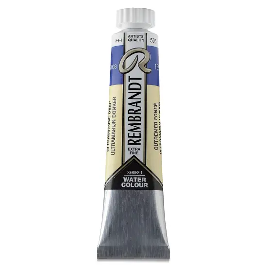 Rembrandt Artist Watercolors - Ultramarine Deep, 20 ml tube {1}