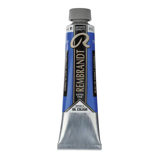 Rembrandt Artists' Oil Color - Cobalt Blue Ultramarine, 40 ml tube {2}