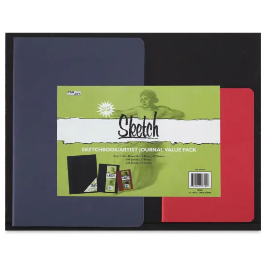 ProArt Hardbound Sketchbook Value Pack - Set of 3 {2}