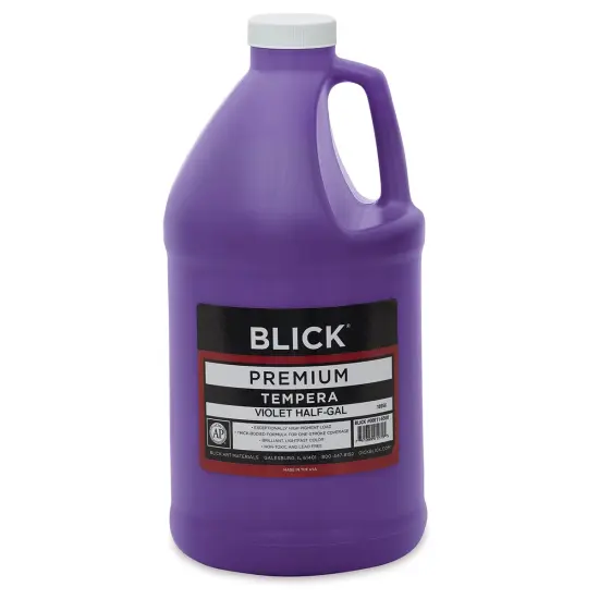 Blick Premium Grade Tempera - Violet, Half Gallon {2}