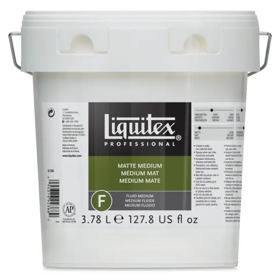 Liquitex Fluids Acrylic Medium - Matte, Gallon {2}